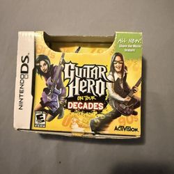 Guitar Hero On Tour Decades  (Nintendo DS,