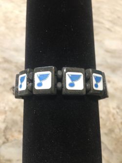 St Louis Blues jewelry bracelet