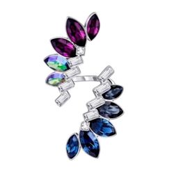 SWAROVSKI Crystal Galaxy Cosmic Adjustable RING SIZE 55/MEDIUM MIB #(contact info removed) NWOT
