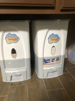 Food Rice Dispenser Storage Grains