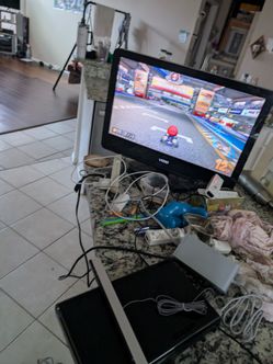Wii u CONSOLE only power cord HDMI sensor $65 testing available in front of u