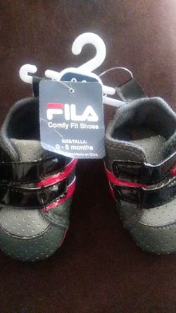 Baby FILA shoes 0-6 months