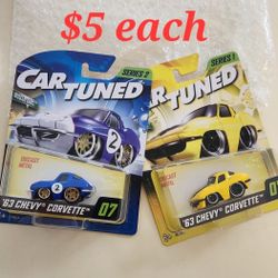 1963 CORVETTE  CAR TUNED COLLECTIBLES 