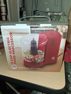 Chef's Counter 3-Cup Electric Food Processor