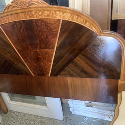 Solid Wood, Antique Headboard