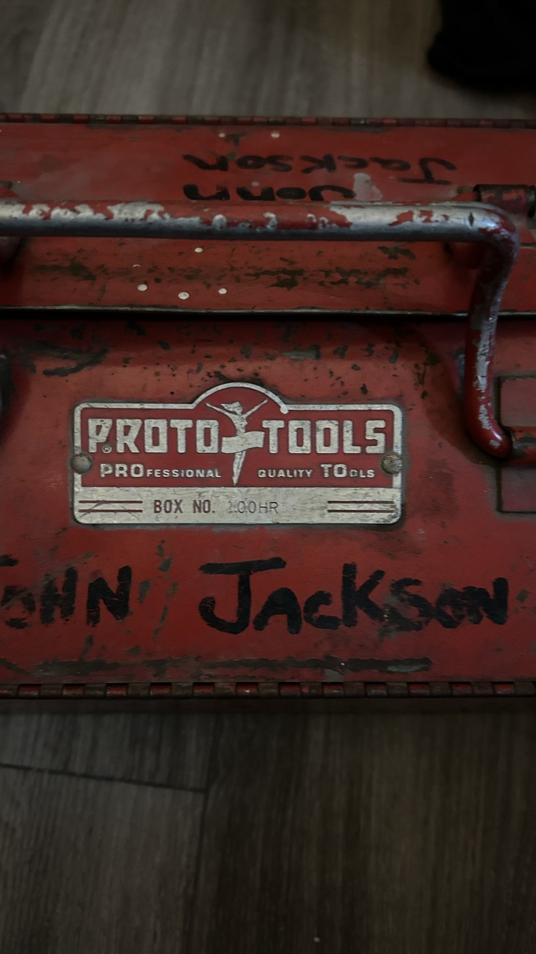 Proto Vintage Portable Tool Box