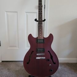 Ibanez AS53-TRF Artcore Semi-Hollow Electric Guitar / Transparent Red Flat Finish