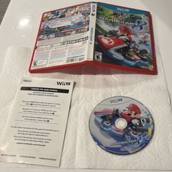 Mario Kart 8 Nintendo Wii U No Manual Tested