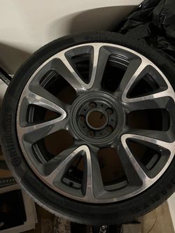 Alloy Wheel with Continental Tire