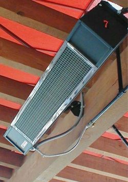 Gas Heater 48 Inch 34000 BTU Single Stage Mounted