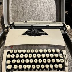 Vintage 1950s tower constellation typewriter