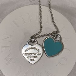 Tiffany Double Heart Necklace