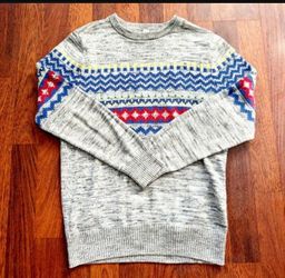 Cat And Jack Long Sleeve Shirt Sweater Pullover Top Kids Children's Size Xl Extra Large 16