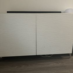 White IKEA TV Stand