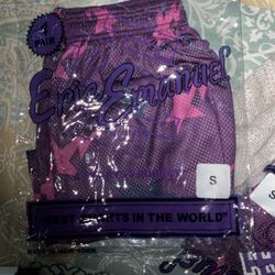 Eric Emanuel Shorts Bape Purple