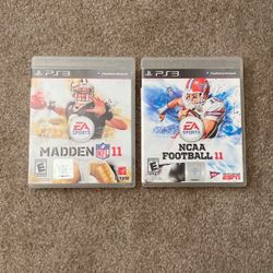 PS3 PlayStation Football Lot of 2 Video Games