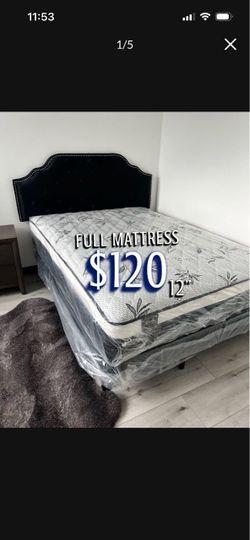 New full mattress only $120