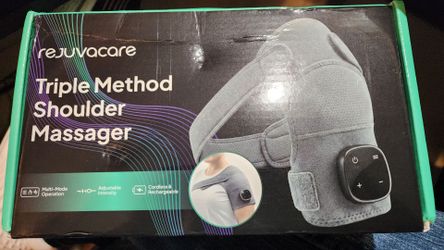 New Rejuvacare Triple Method Shoulder Massager