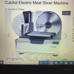 CukAid Electric Meat Slicer Machine