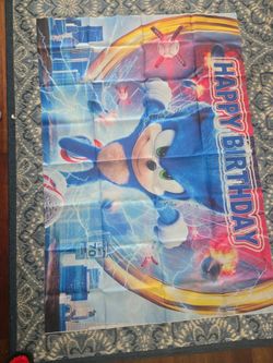 Sonic the hedgehog backdrop