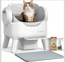 Automatic Self-Cleaning Cat Litter Box