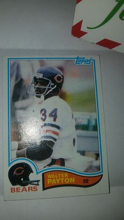 Chicago Bears Walter Payton