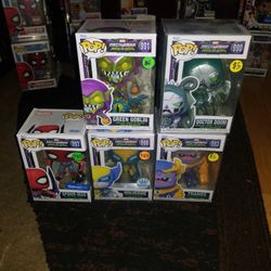 Funko pops Marvel Mechstrike Monster Hunters 