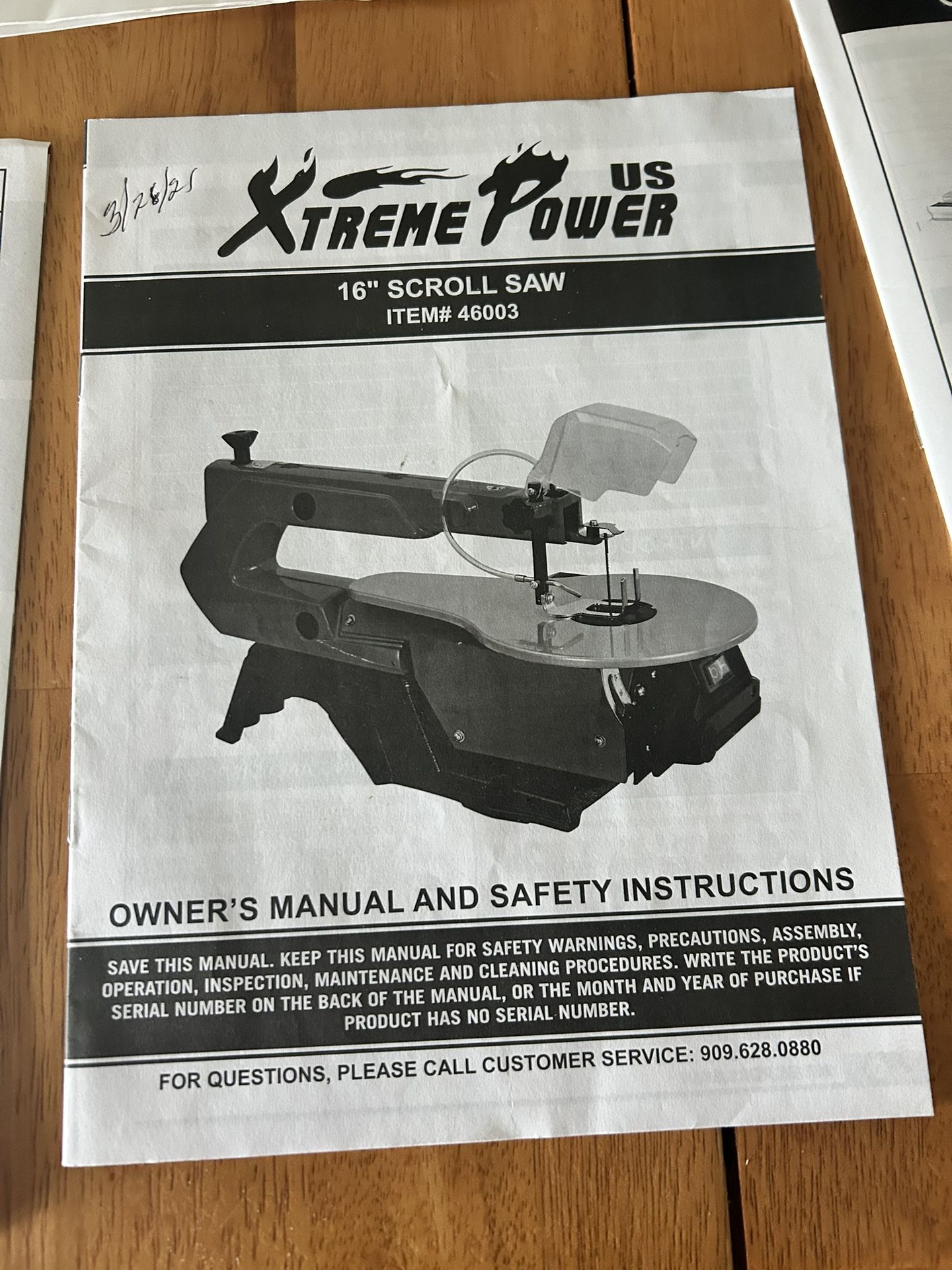 16” SCROLL SAW $70