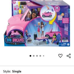 Barbie Big Dreams Convertible Car 
