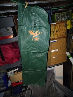Vintage Tropicana hotel Las Vegas green suit bag/protector
