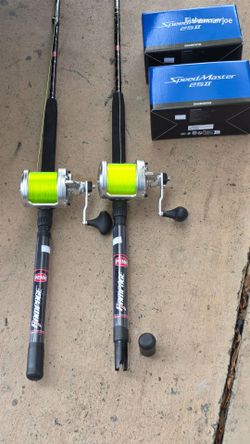 Shimano Speedmaster2 Reels/New lines/New penn rods