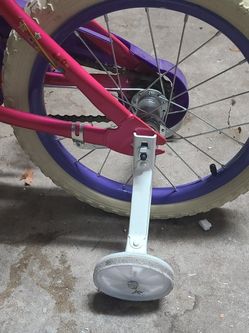 Little Girl Bike With Training Wheels $30
