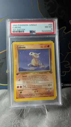 PSA Graded Pokémon Cubone