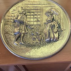 Vintage Wall Art, English Street Scene, set of 2