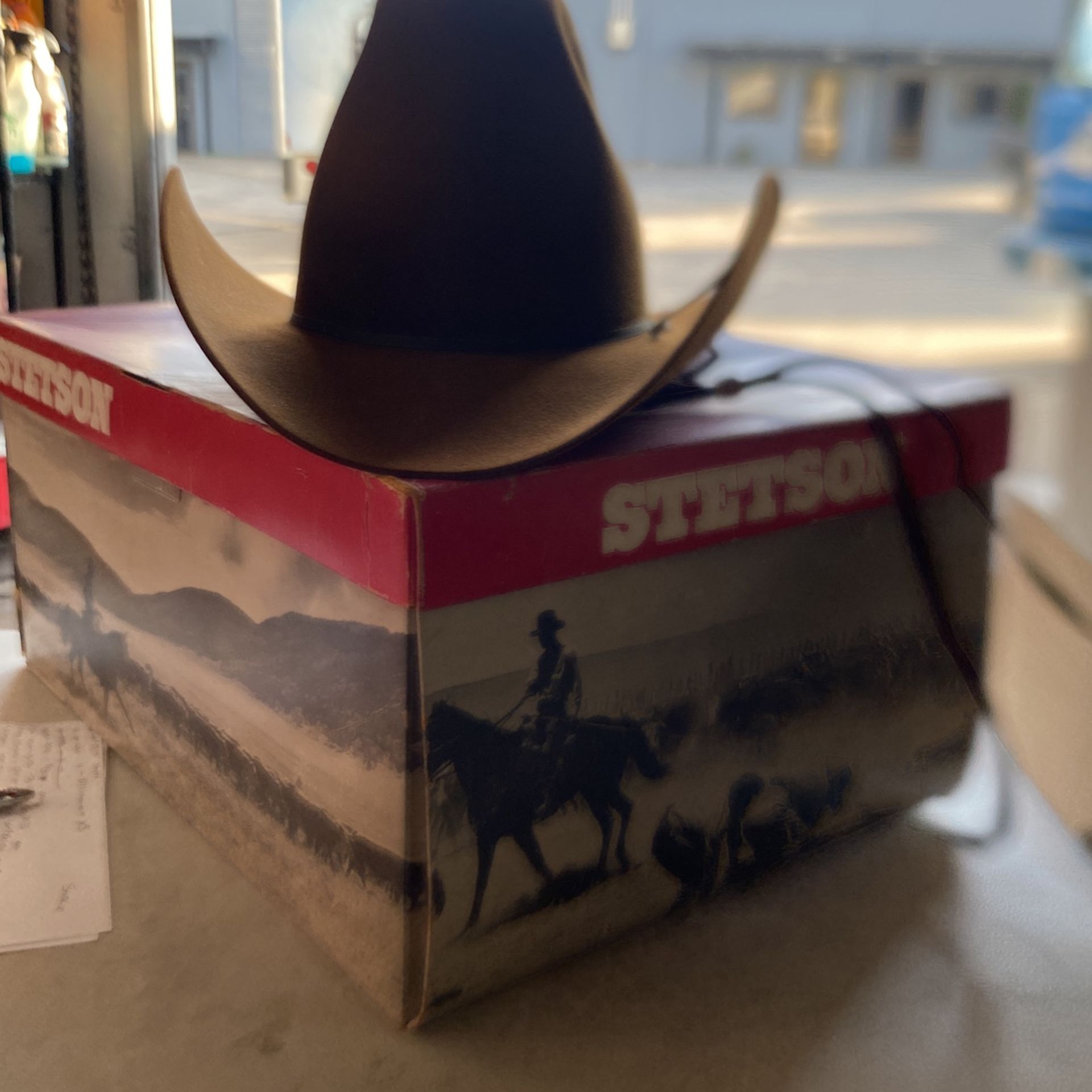Vintage Stetson xxxx 4x Beaver 7 Brown Cowboy Hat