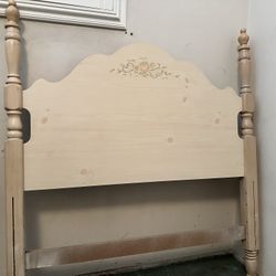 Twin Bed Solid Wood Frame