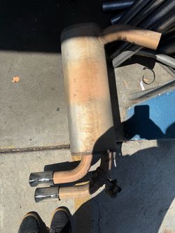 BMW f30 muffler oem