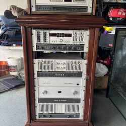 Vintage Crown Stereo System 