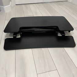 Black Flexispot 35in Standing Desk Convertor