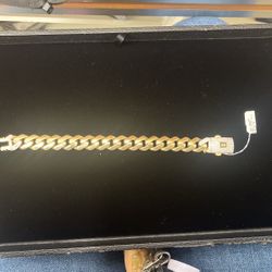 Hollow Cuban Link Bracelet 
