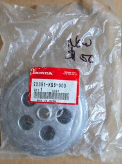 HONDA OEM CLUTCH PRESSURE Plate 22351-KS6-000