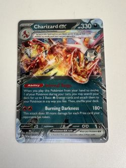Charizard Jumbo Lenticular PokemonCard
