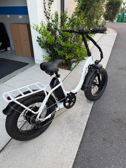 Heybike Ranger Folding Electric Bike, Fat Tire, 19 Miles, Like New