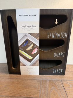 Kirkton House Wooden Bag Organizer