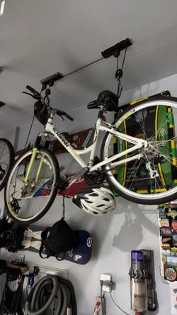 Bike with helmet