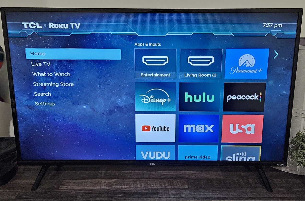 TCL 40" CLASS 3-SERIES LED SMART ROKU TV TELEVISION 