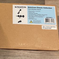 Triple Handle Tub And Shower Faucet 