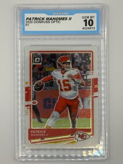 2020 Panini Donruss Optic Patrick Mahomes II #1 – DSG 10 Gem Mint