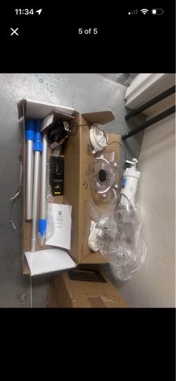 Pool Cleaning Kit with Vacuum and Poles