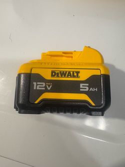 Dewalt 12 volt Extreme 5AH battery brand new with valid warranty